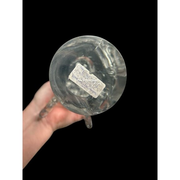 Tuscany Collection Angels 3 Lead Crystal Christmas Mid Century Modern 7"-9"-11' - Picture 6 of 10